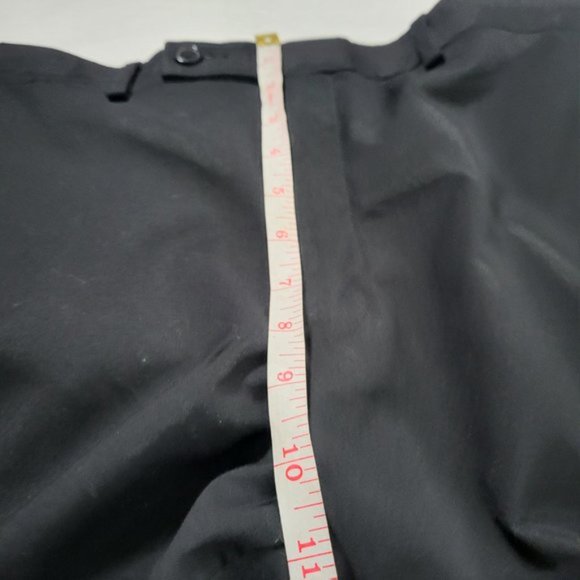 Calvin Klein Dress Pants Men's 34x32 Black Straight Fit - Picture 13 of 16